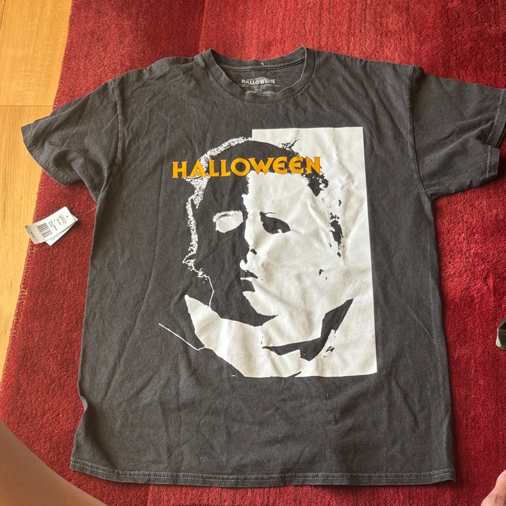 Halloween Graphic Tee - Black